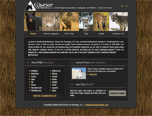Tablet Screenshot of glacierfurdressing.com
